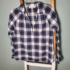 Loft plaid shirt